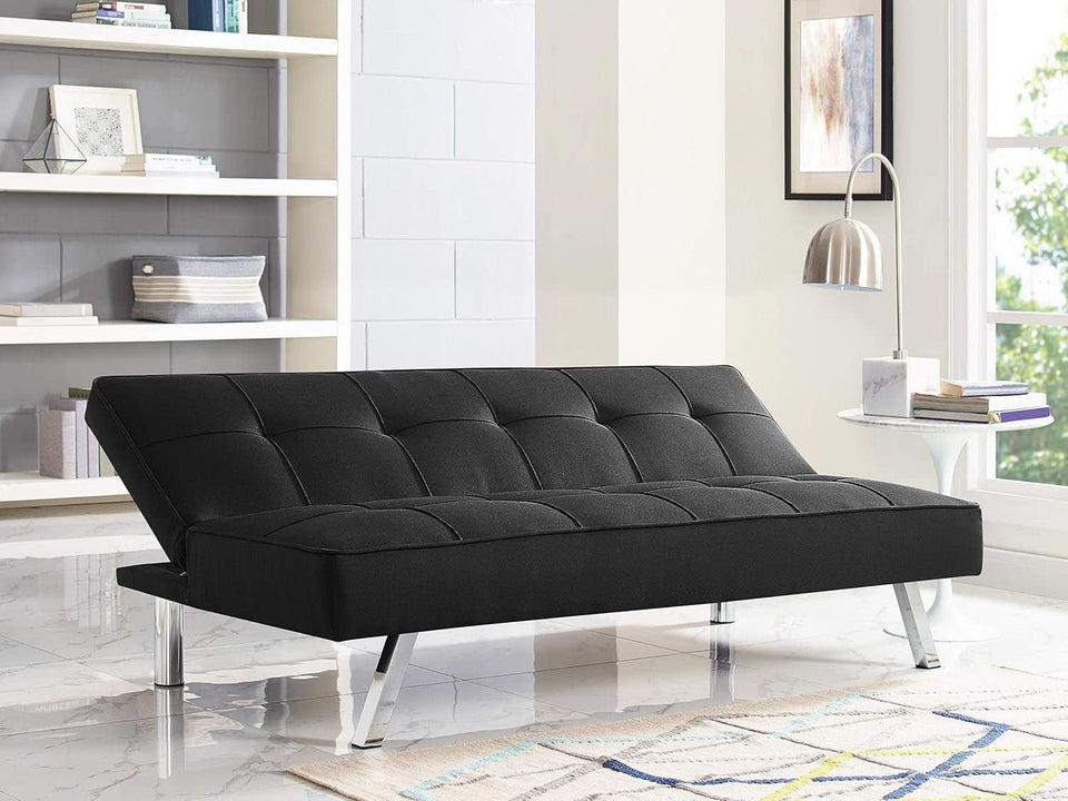 Modern Convertible Sofa Bed with Easy Care Upholstery