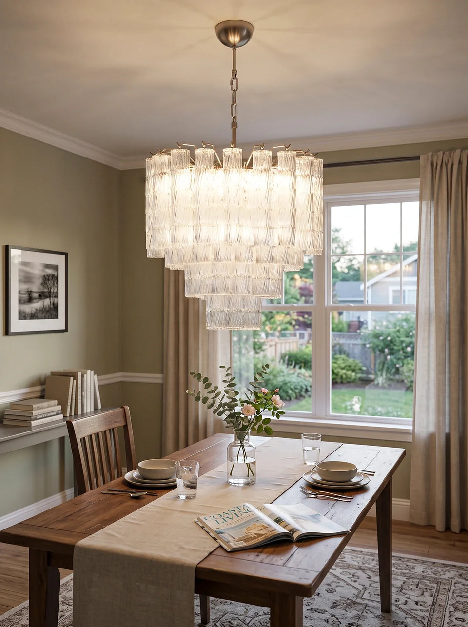 glass chandelier - additional view 11