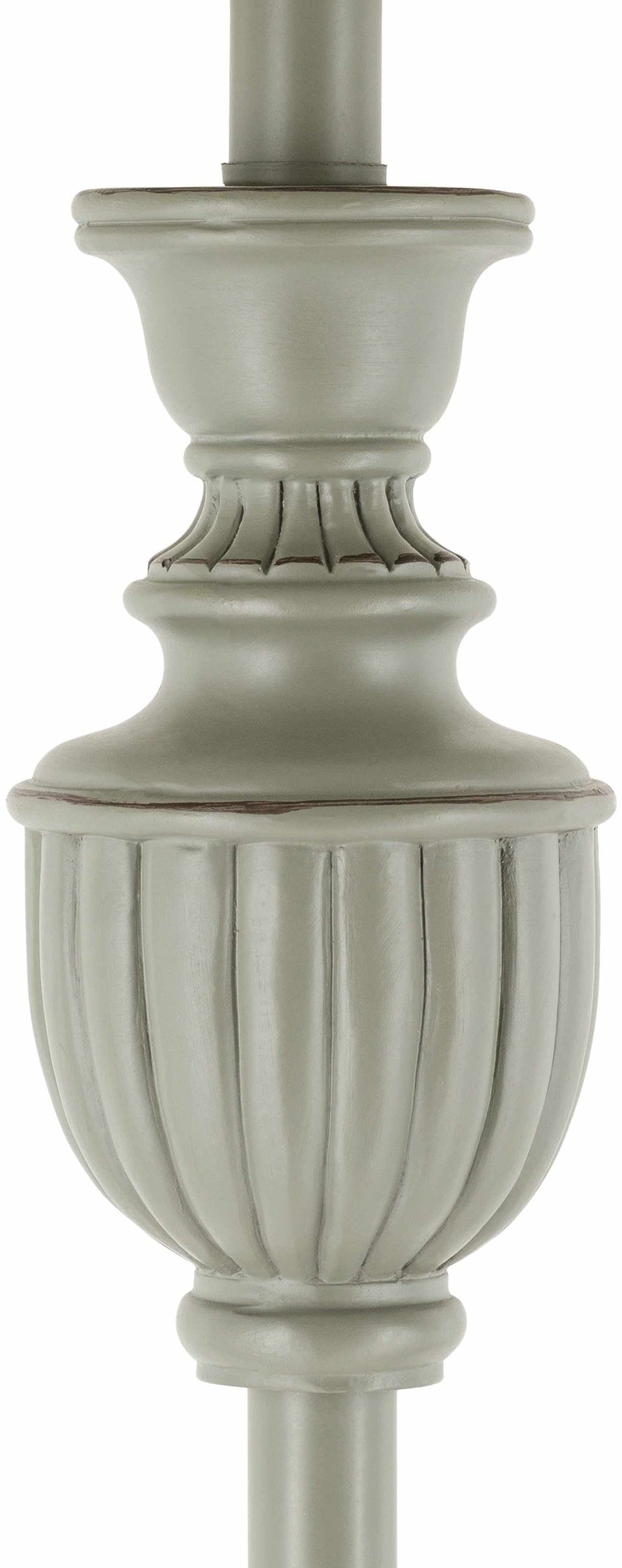 Nelspruit Gray Resin Floor Lamp - Clearance