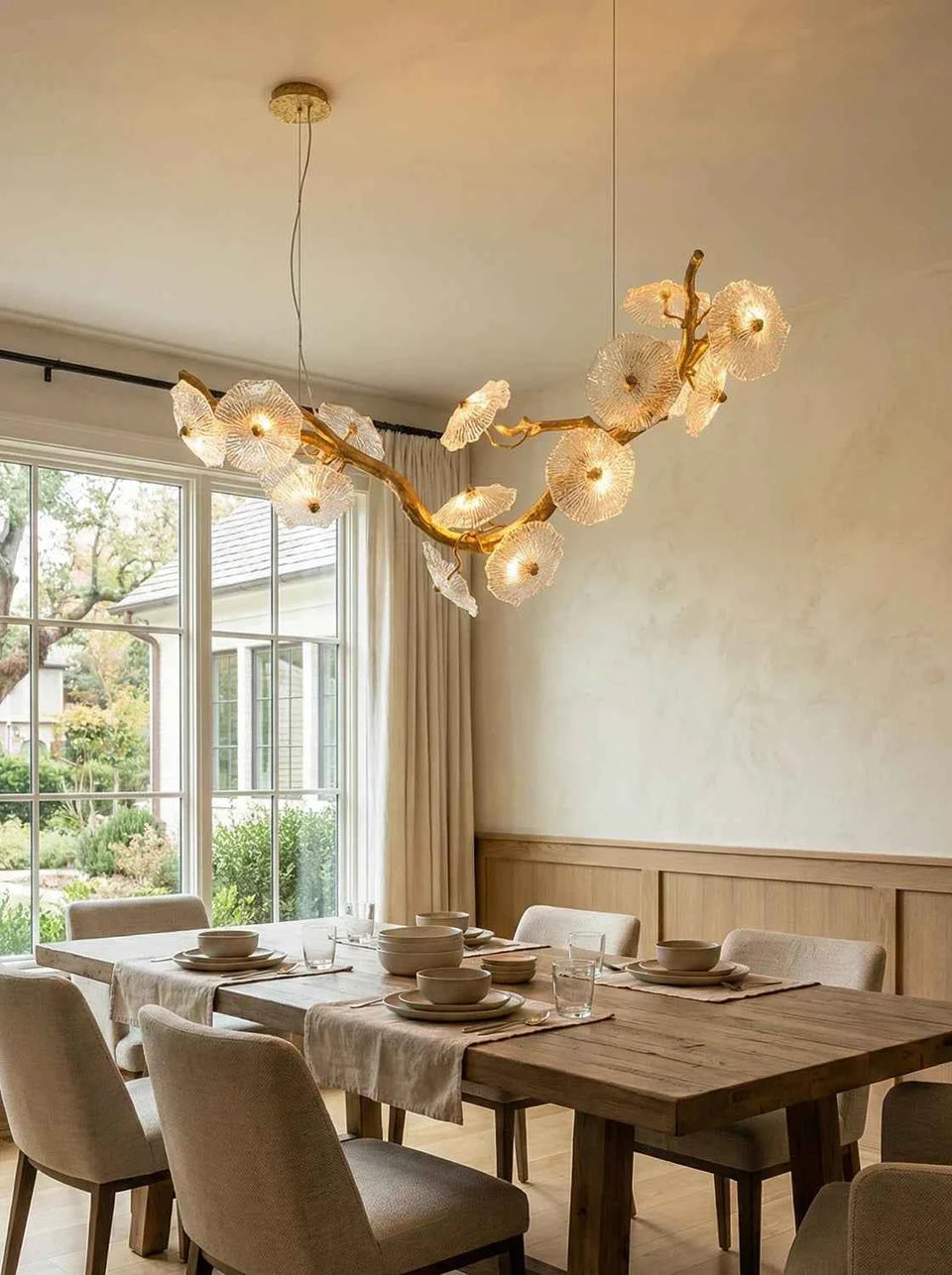 Nenufar Horizontal Chandelier