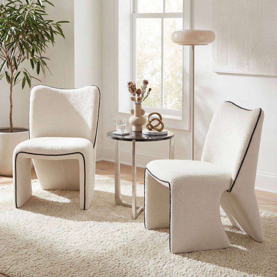 Novo Accent Chair Ivory