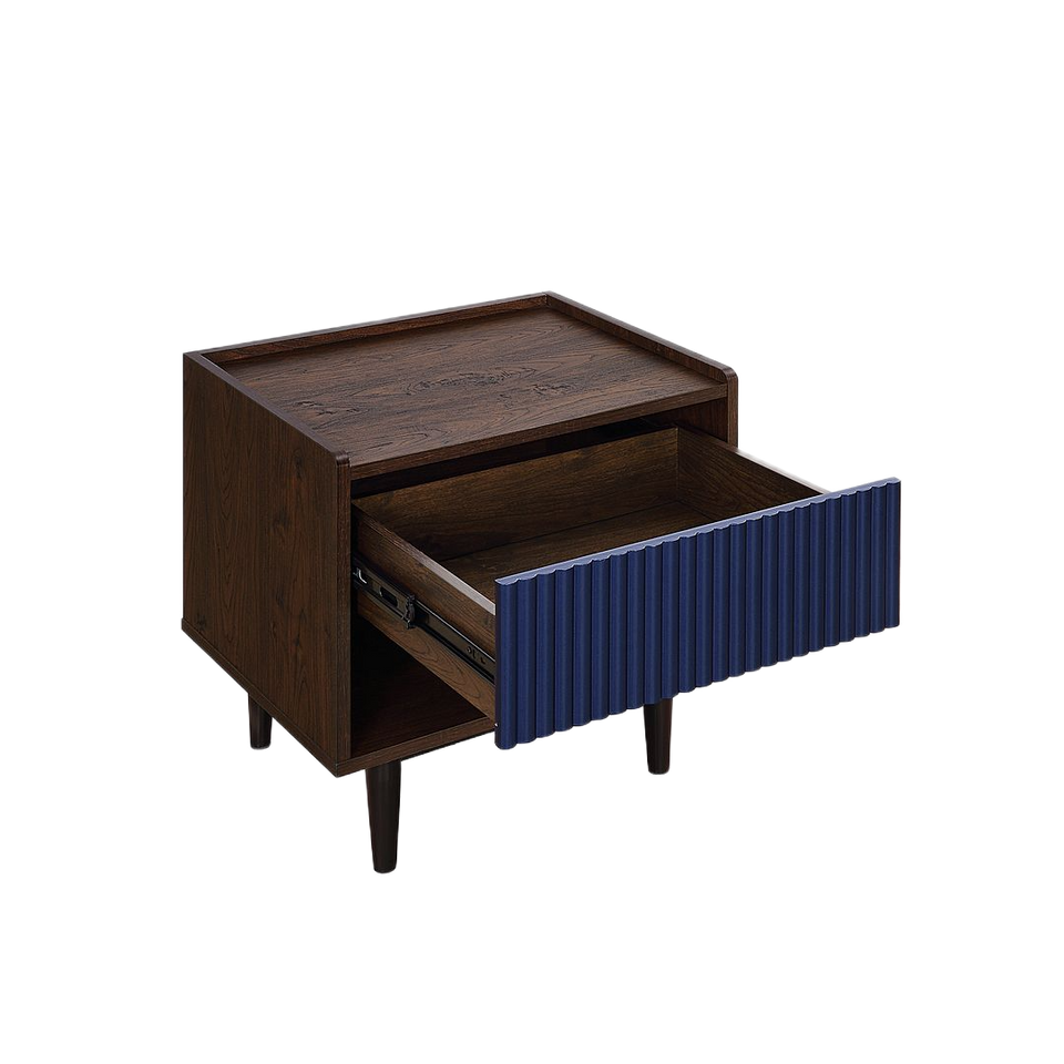 Duane 20" Fluted Nightstand (1-Drawer)