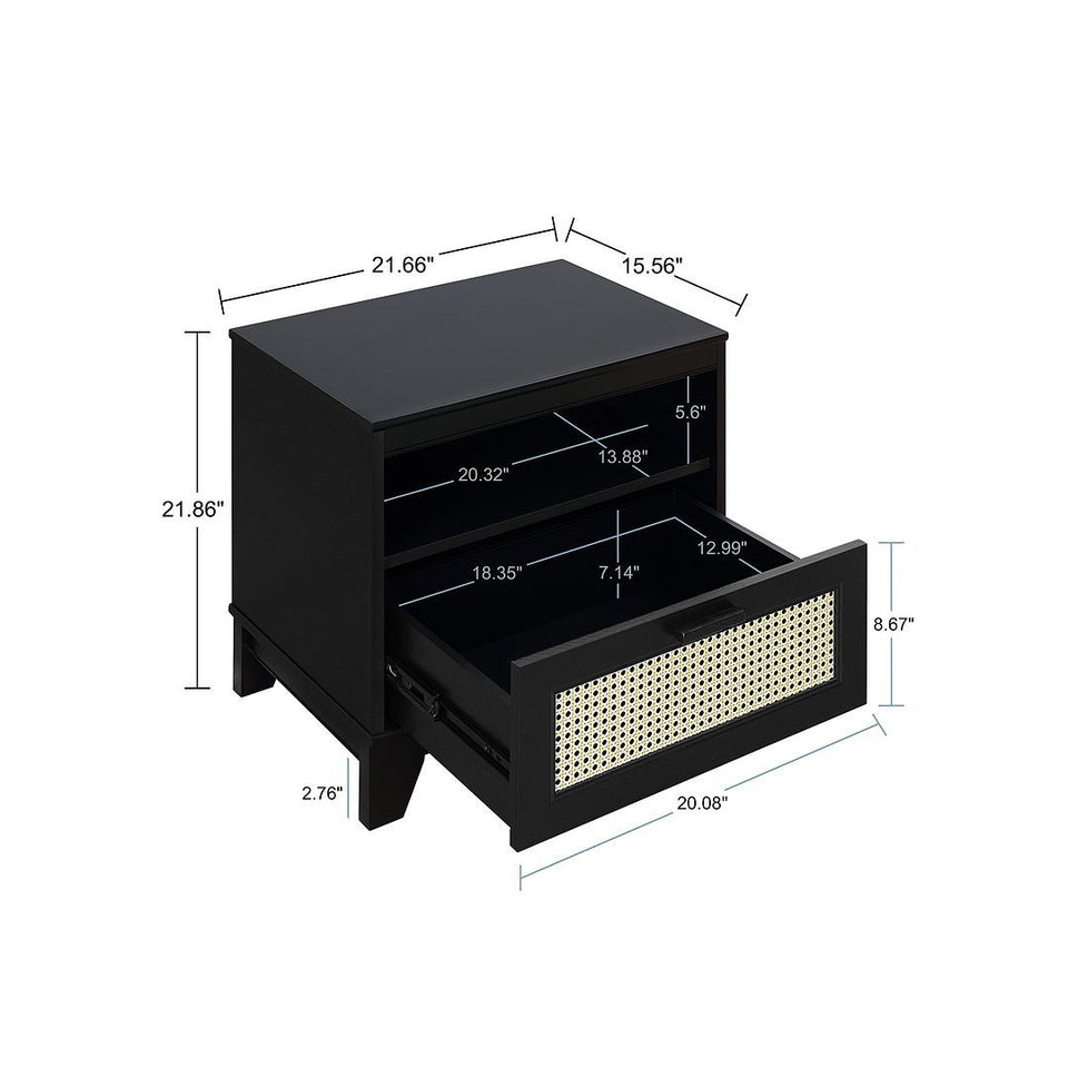 Sheridan 22" Nightstand (1-Drawer)