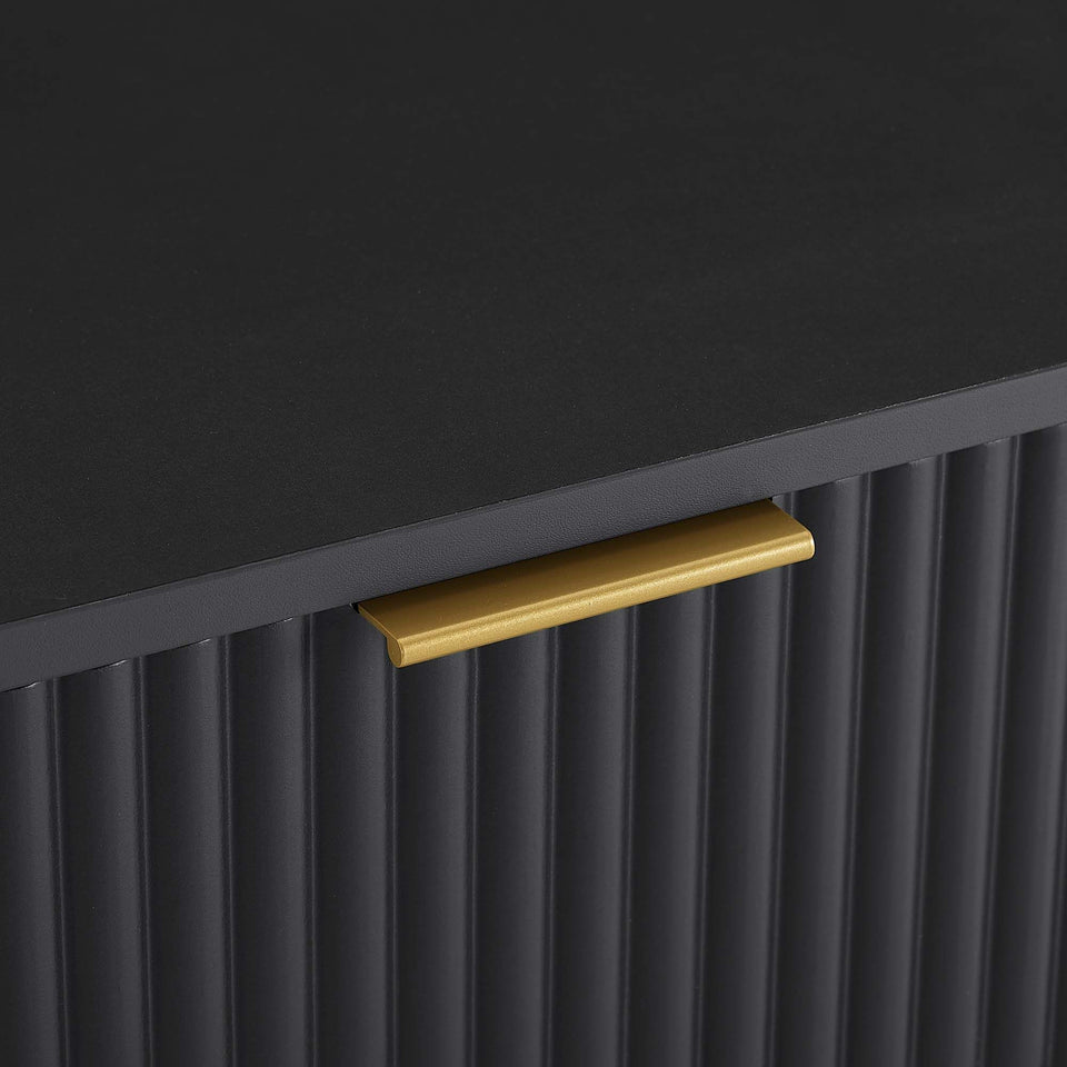 Dumbo 20" Fluted Nightstand (2-Drawer)