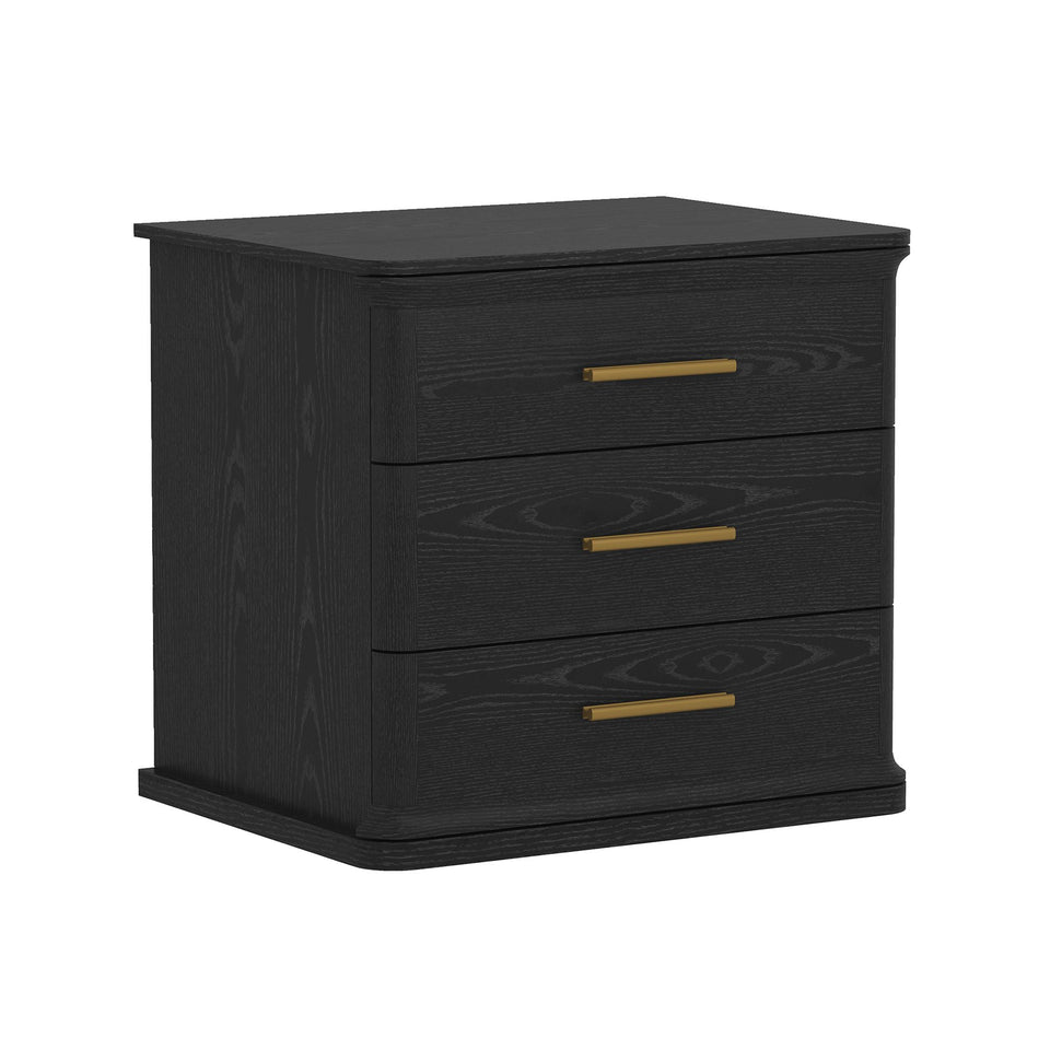 Clifford Nightstand (3-Drawer)