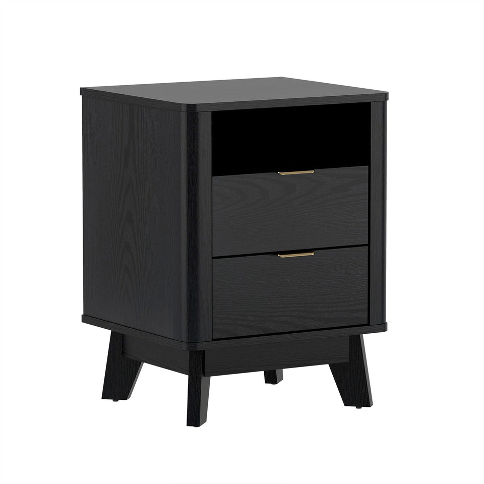 Orlen 2-Drawer Multi-Purpose Nightstand & End Table