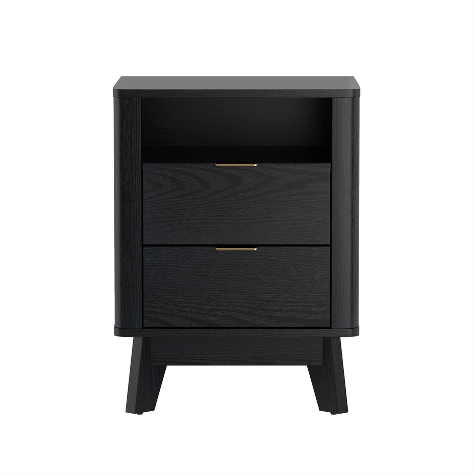 Orlen 2-Drawer Multi-Purpose Nightstand & End Table