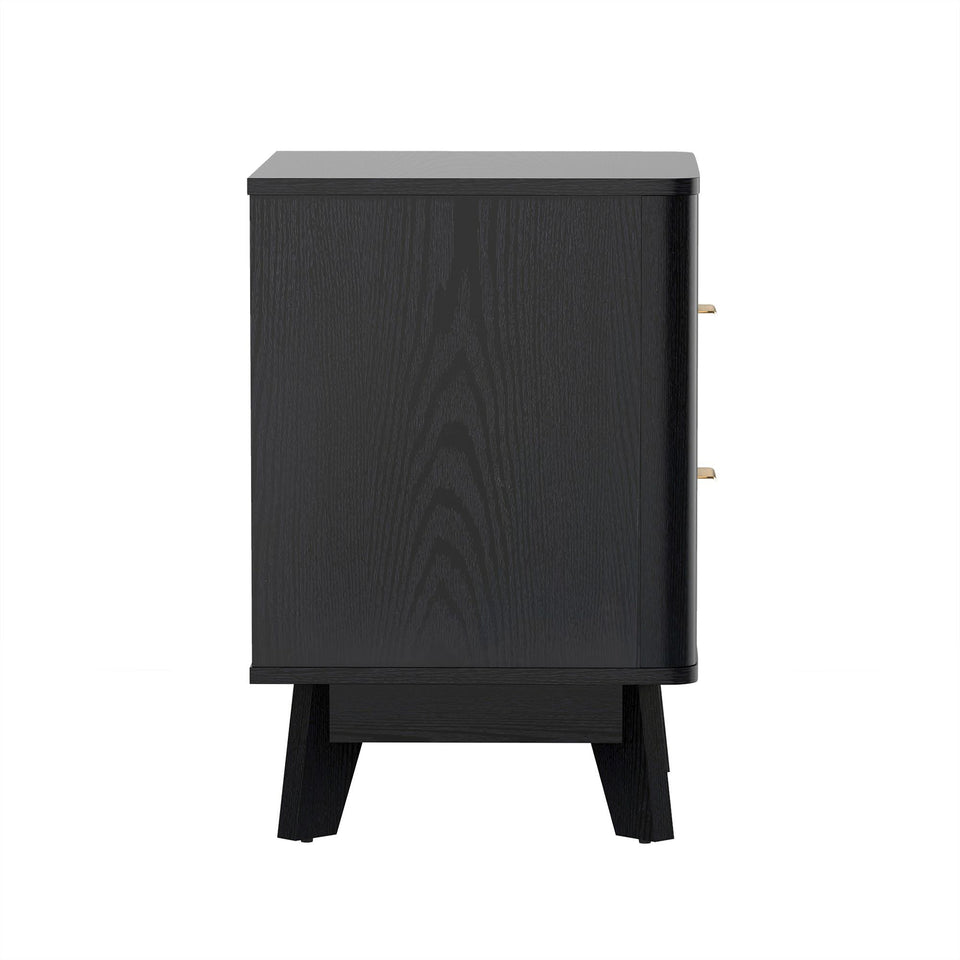Orlen 2-Drawer Multi-Purpose Nightstand & End Table