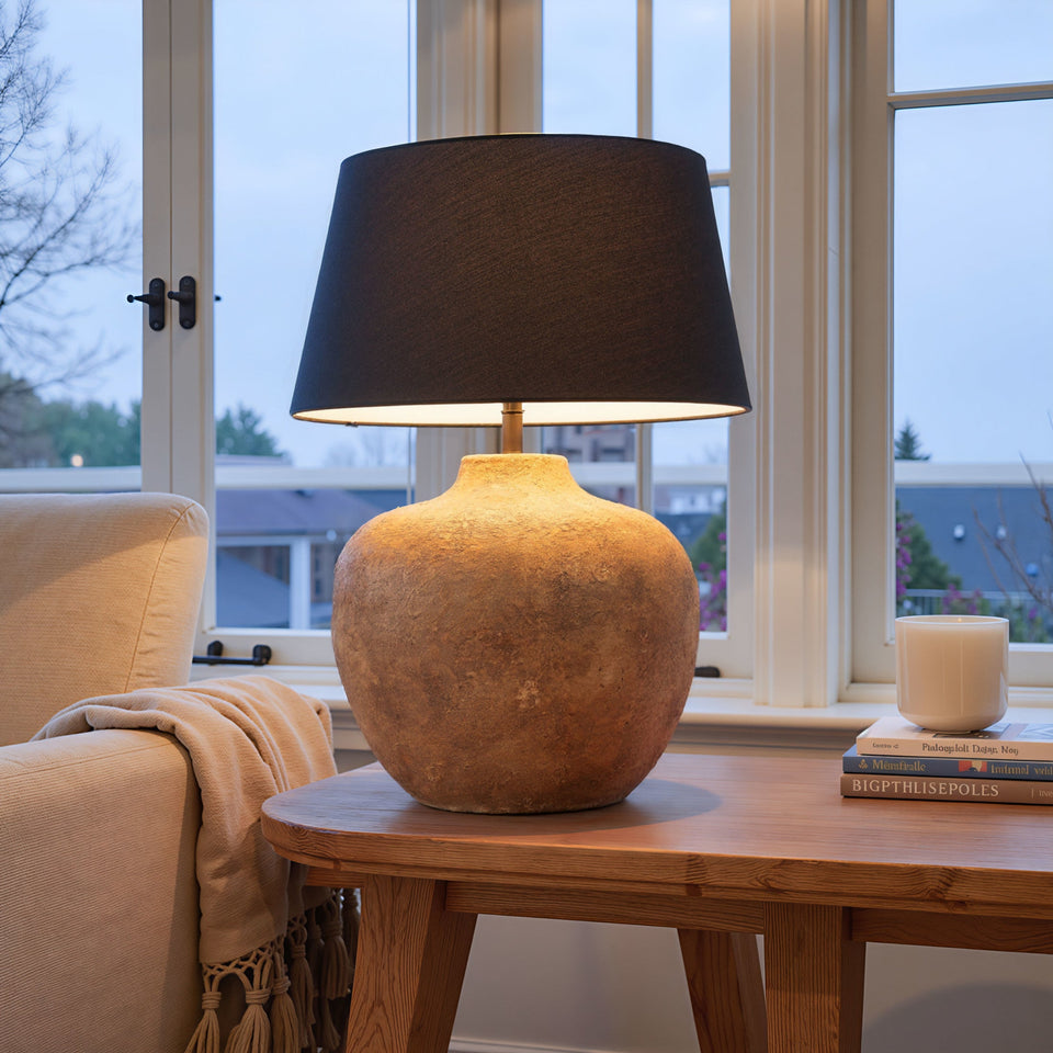 Basil Table Lamp Black