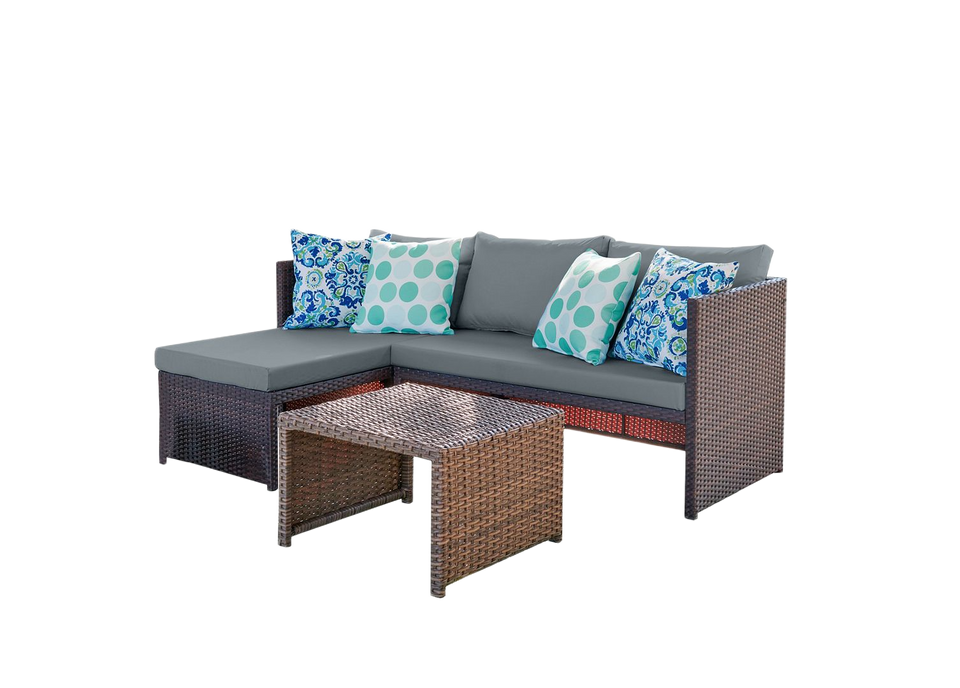 Menton 3-Piece Sectional Set
