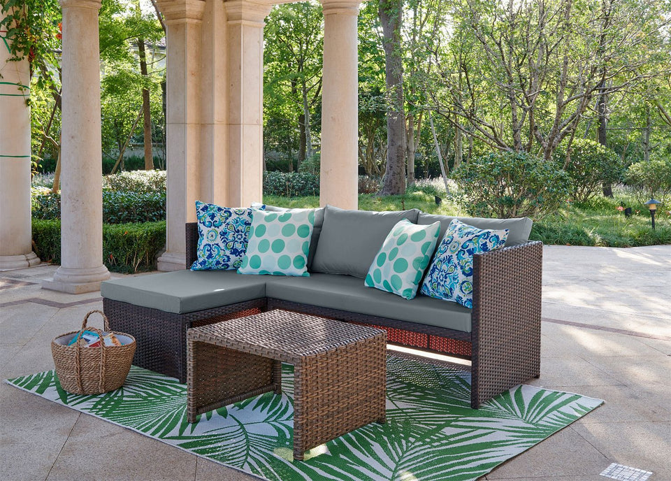 Menton 3-Piece Sectional Set