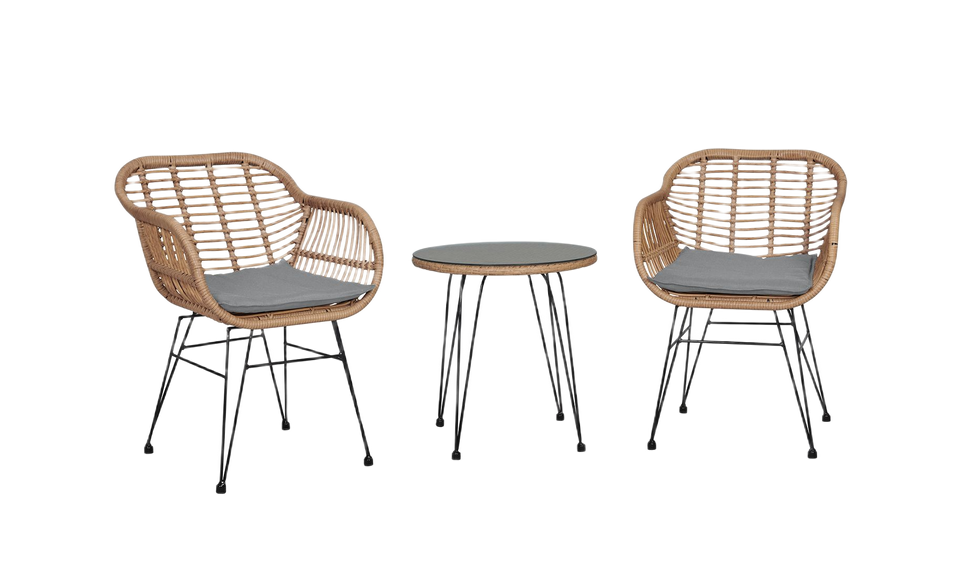 Antibes 3-Piece Conversation Set