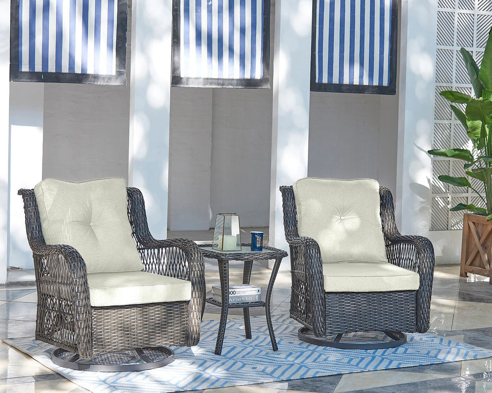 Fruttuo 3-Piece Conversation Set in CR