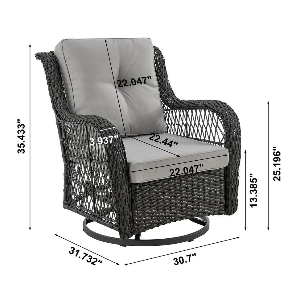 Fruttuo 3-Piece Conversation Set
