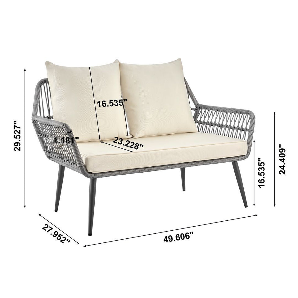 Portofino 4-Piece Conversation Set