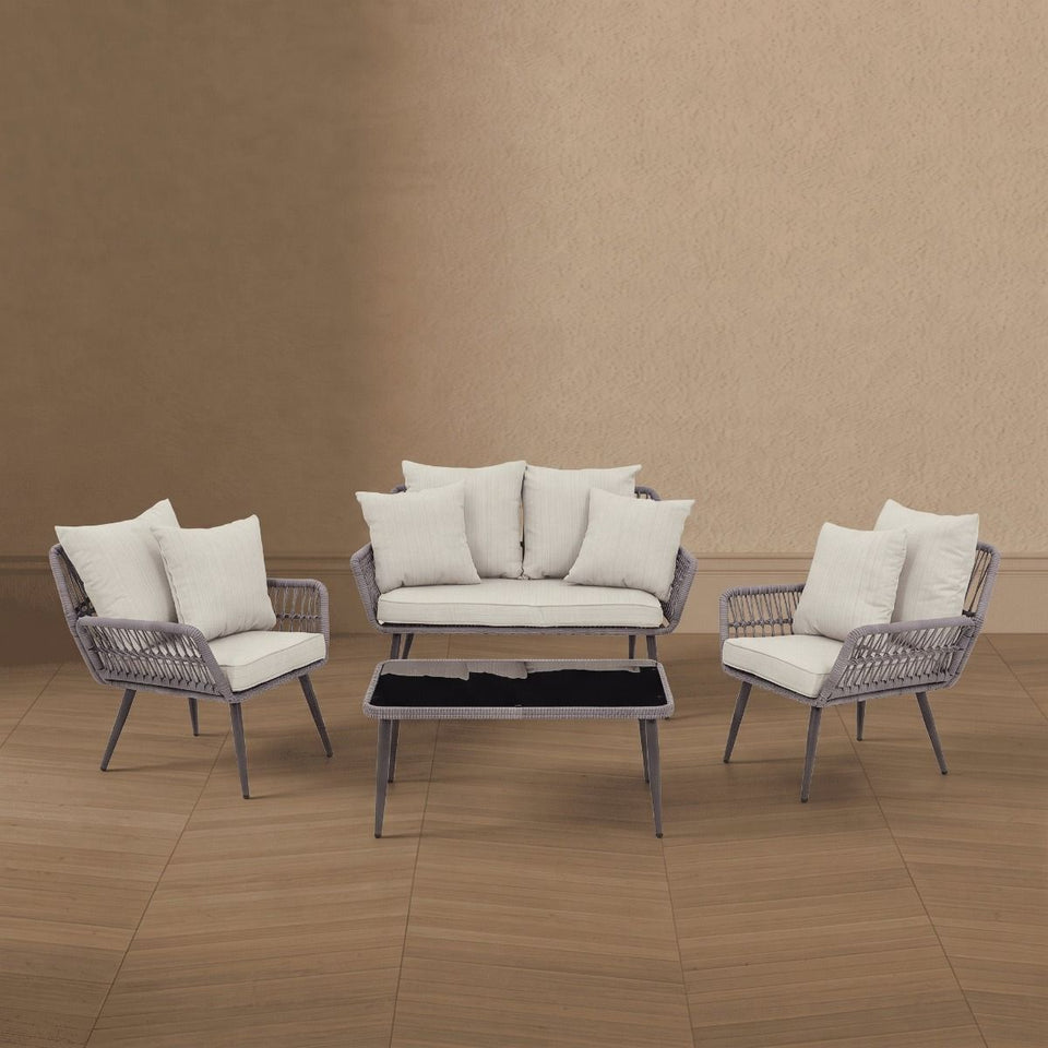 Portofino 4-Piece Conversation Set