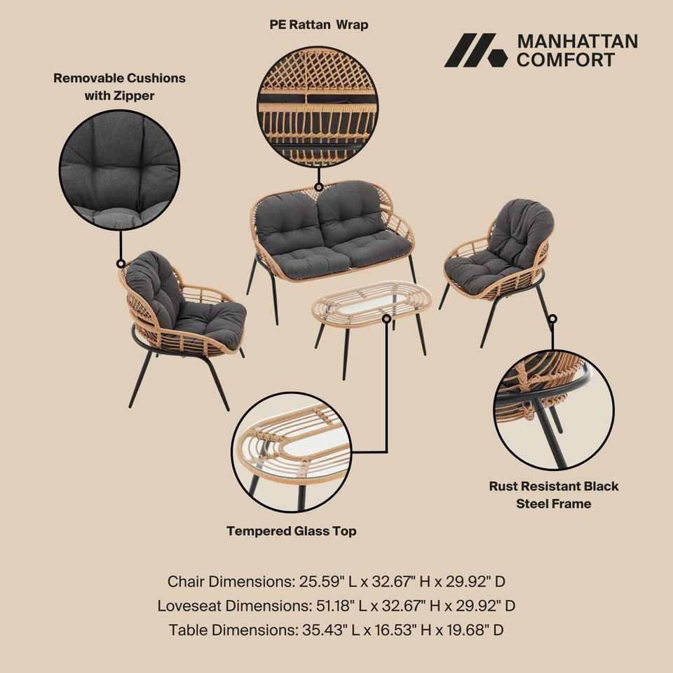 patio furniture - detail view