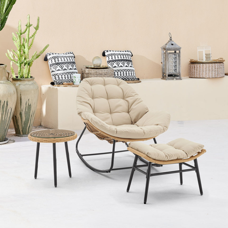 Benson 3-Piece Lounge Chair Set in CR