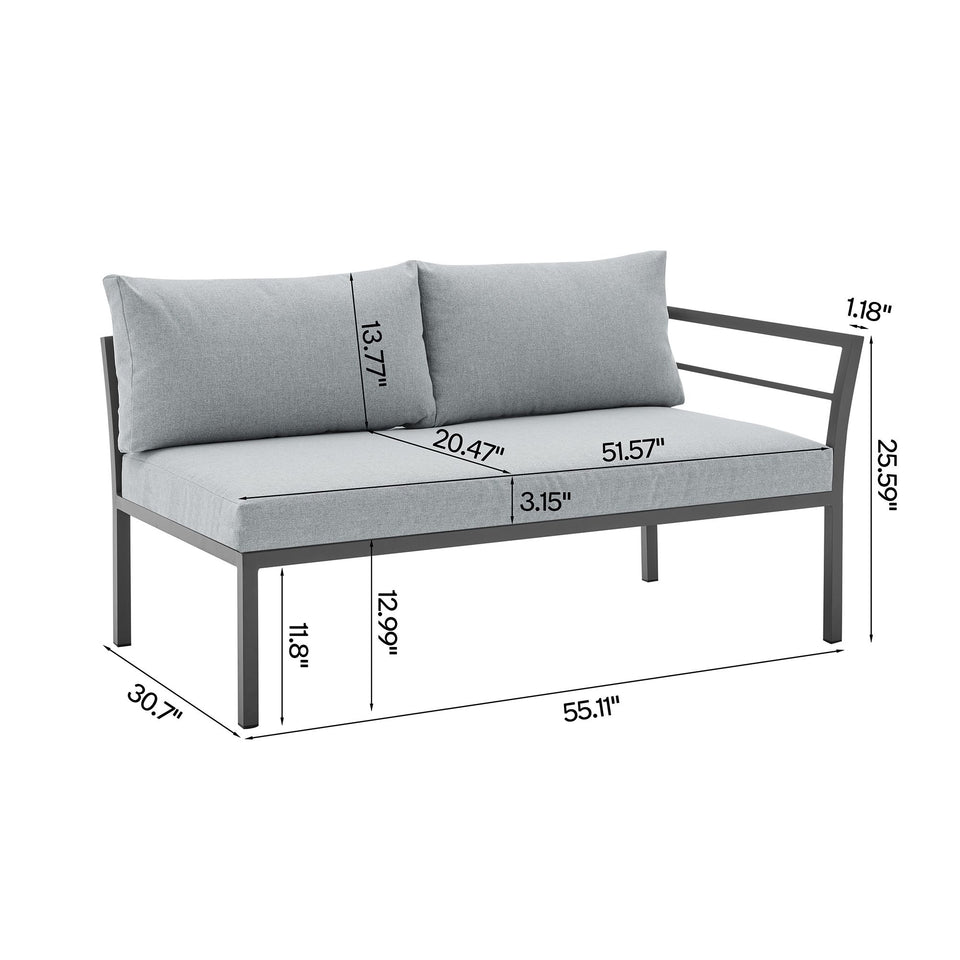 Sunnyside 5-Piece Conversation Set