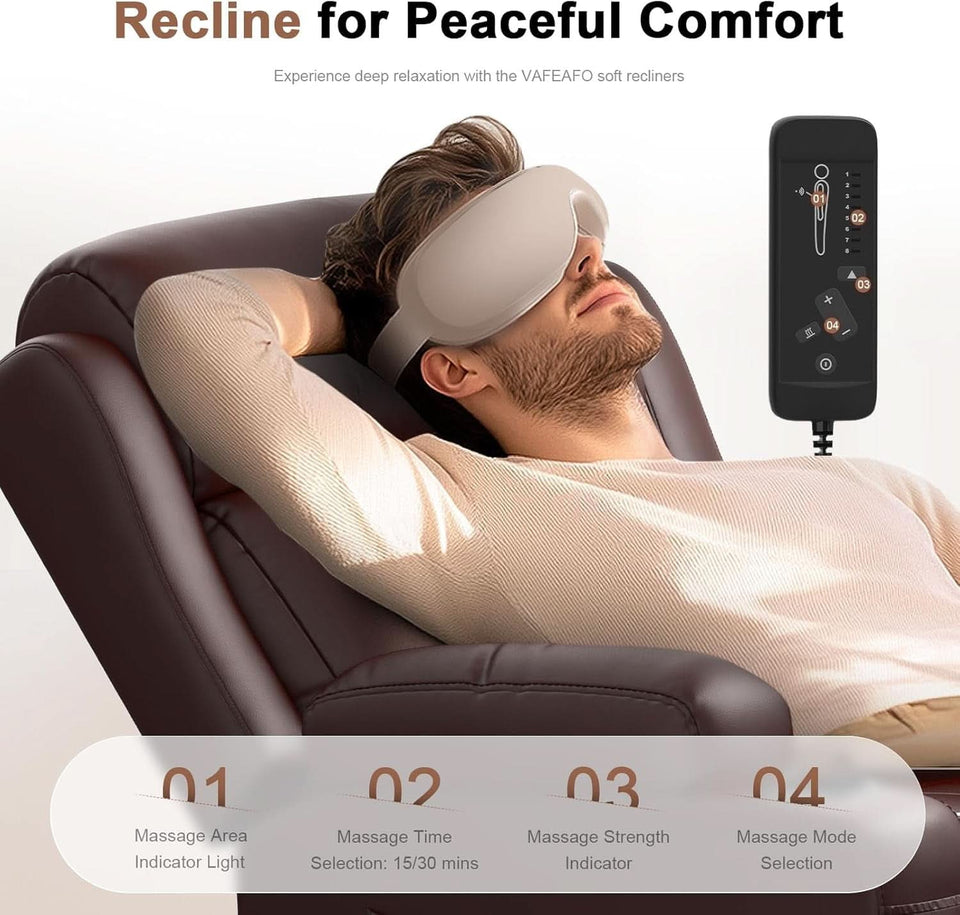 Oversized Recliner Loveseat with Cup Holders and Storage