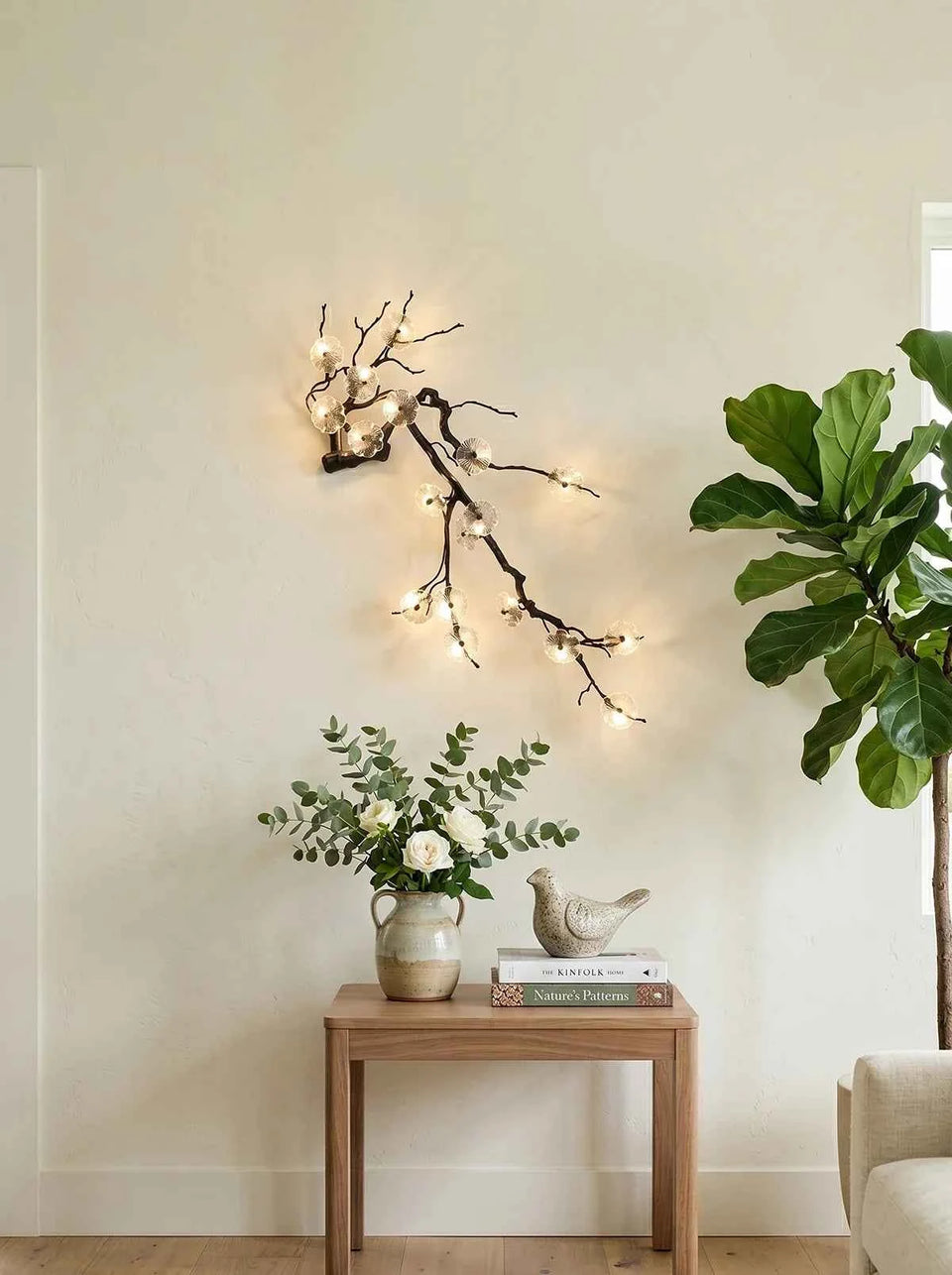 Plum Blossoms Wall Lamp
