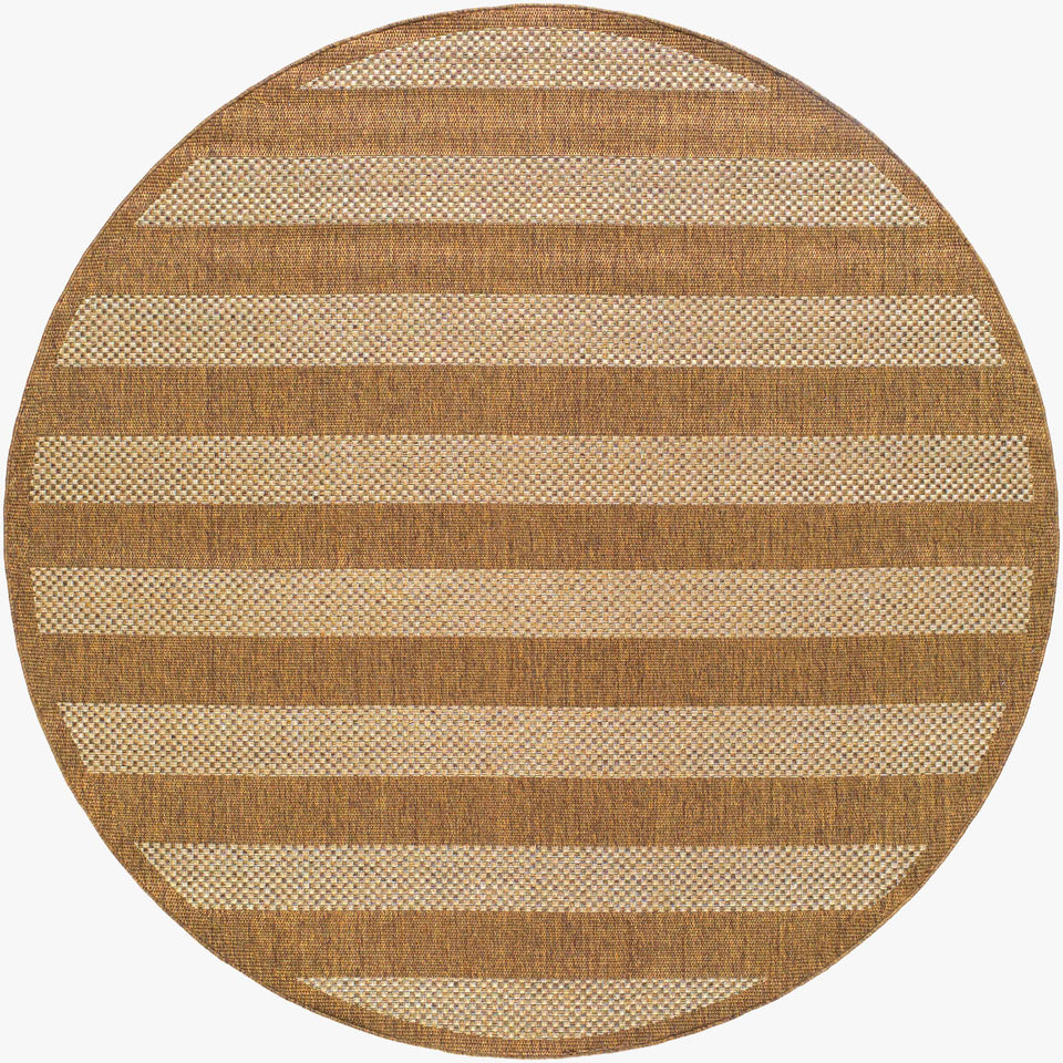 Hiero Flatweave Faux Jute Outdoor Rug