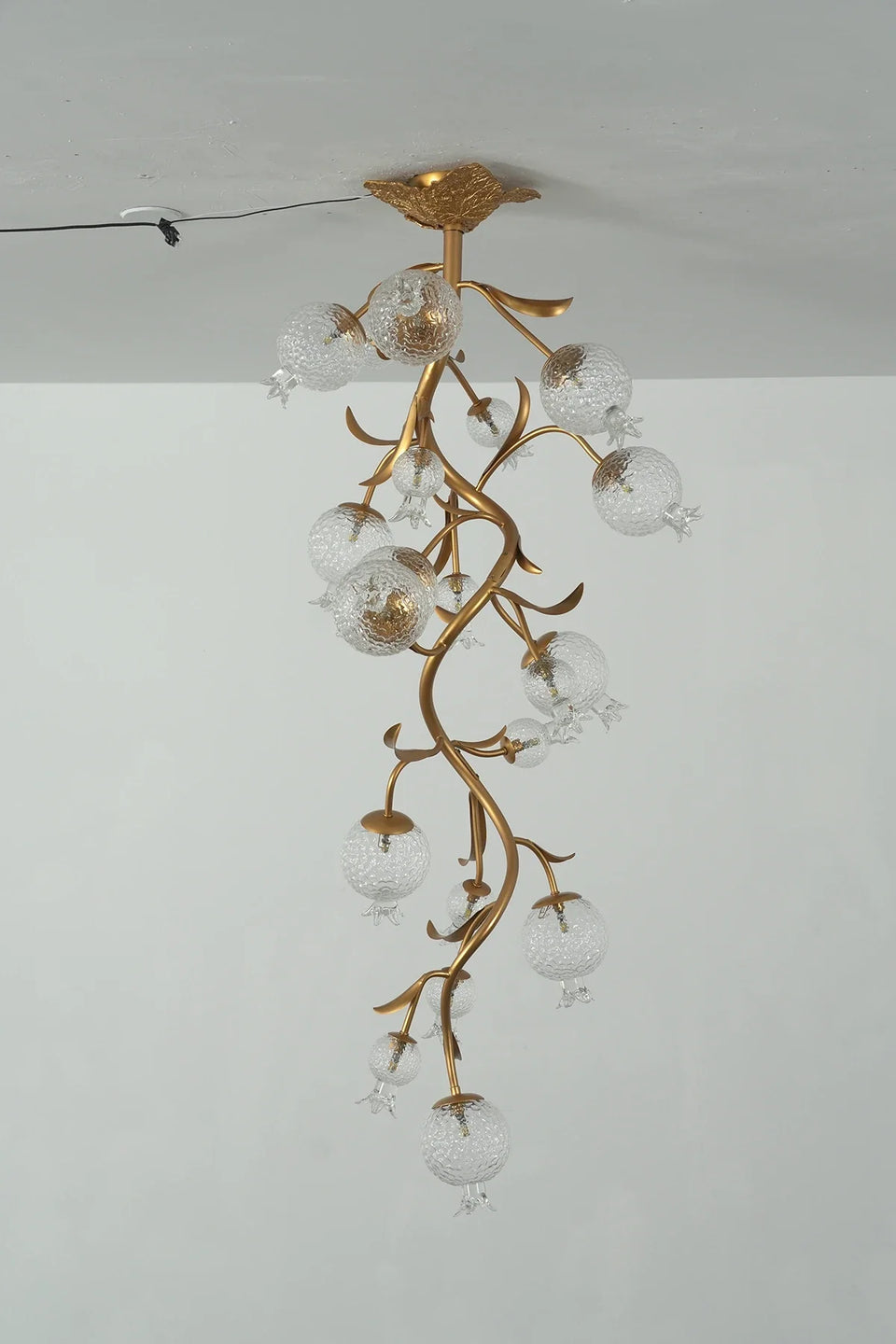 Pomegranate Glass Branch Chandelier