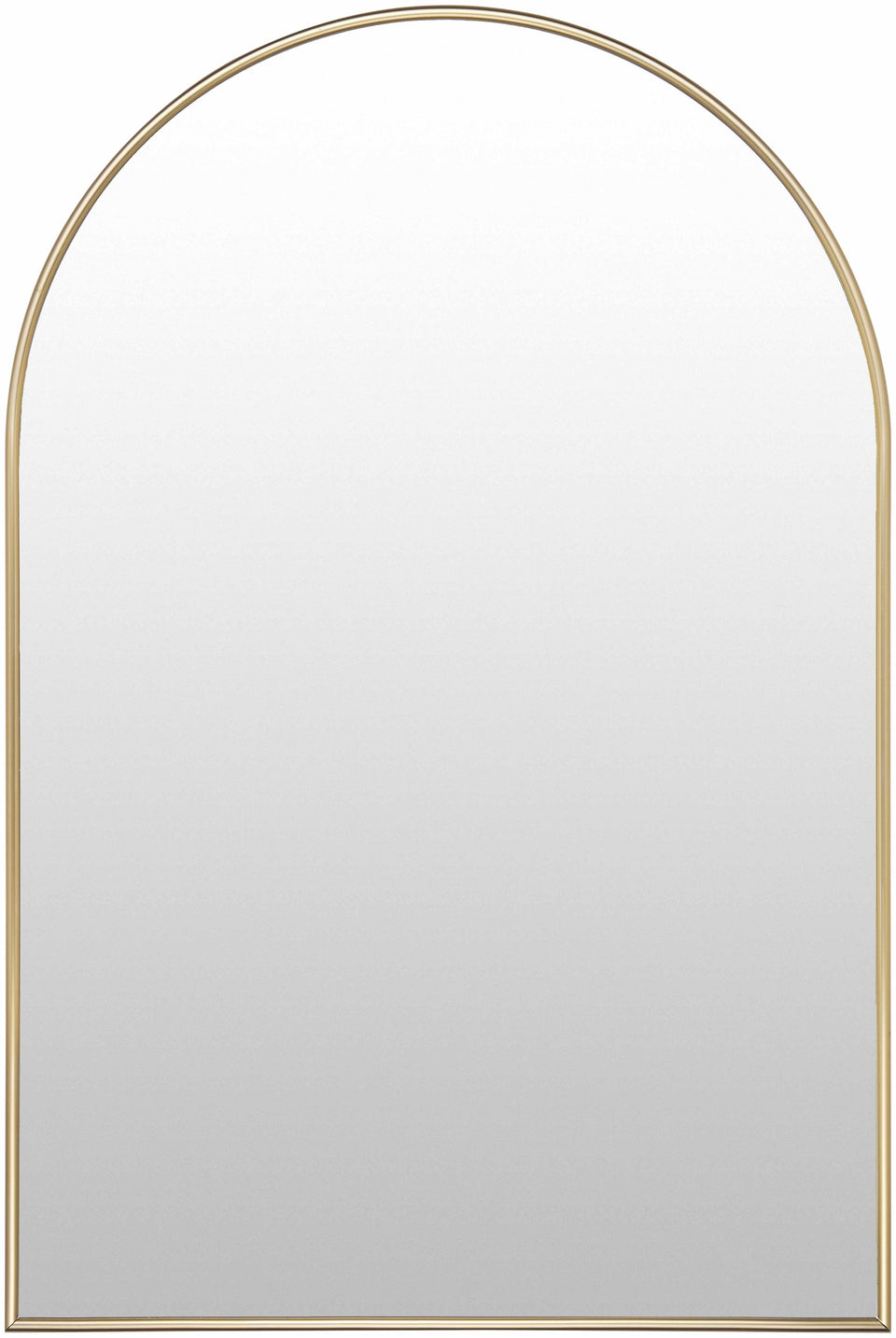 Purullena Oval Gold Mirror - Clearance
