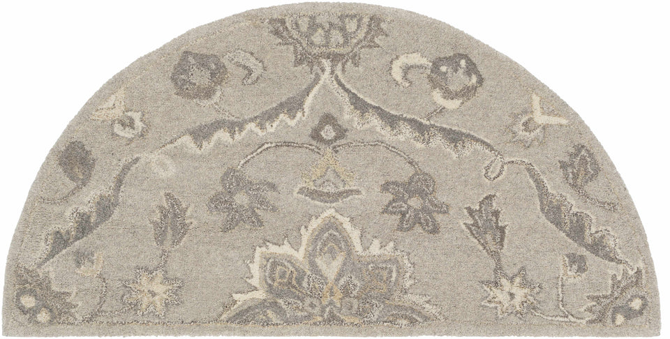 Peterstown Beige Wool Rug