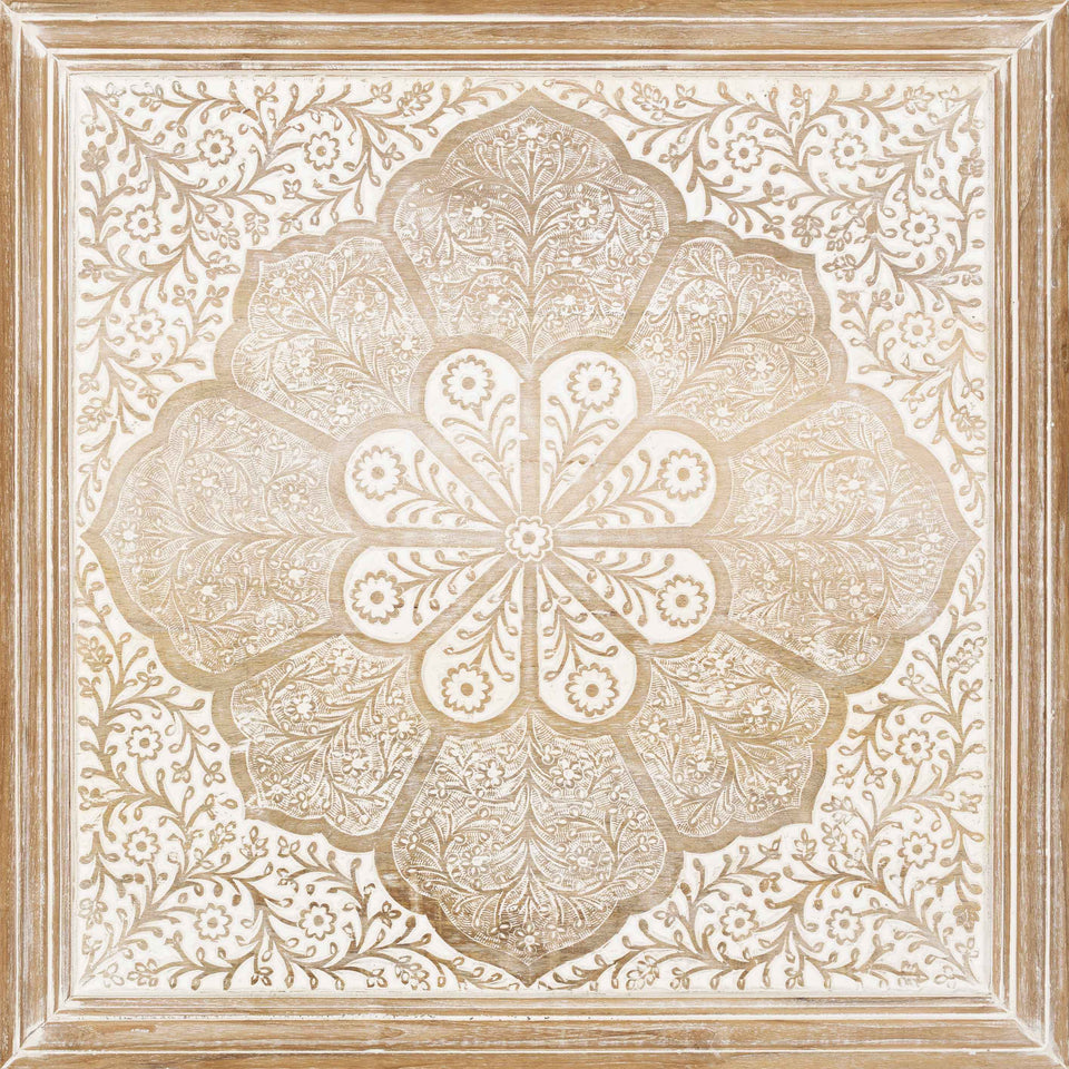 Roslindale Wood-Frame Wall Art Piece - Clearance