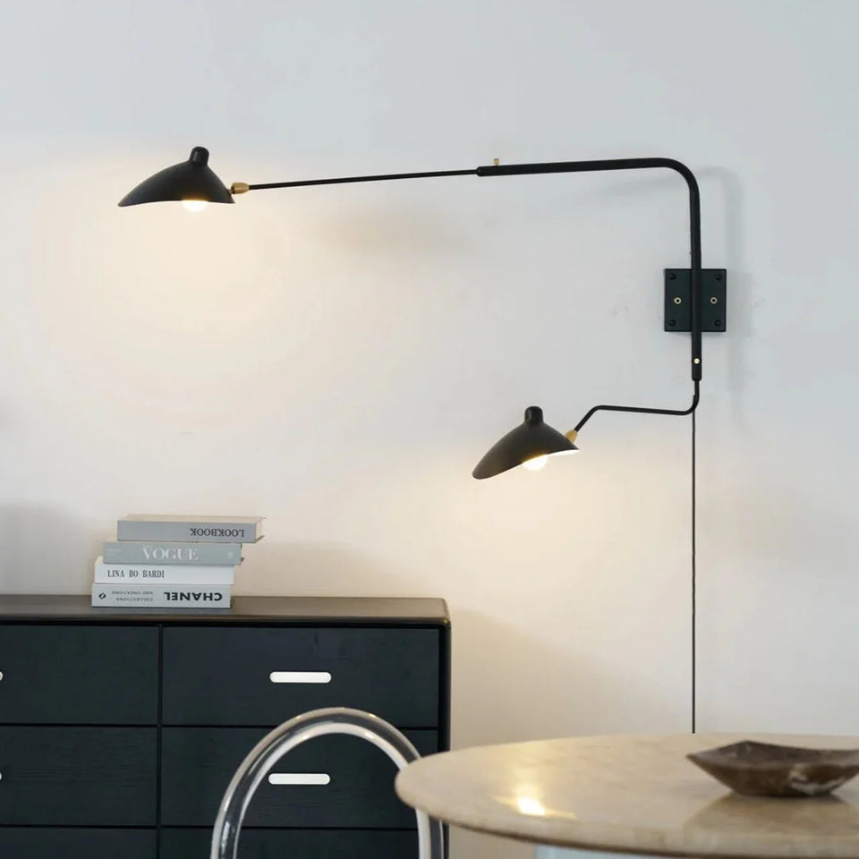 Rotating Versatile Arm Wall Sconce
