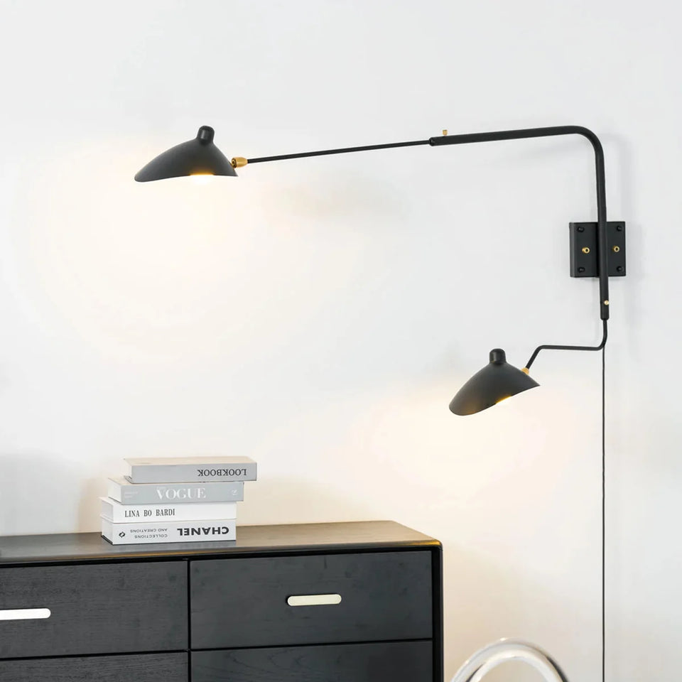Rotating Versatile Arm Wall Sconce