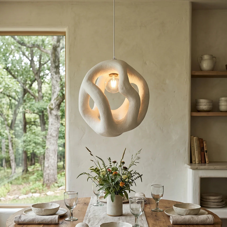 Round Hollow Pendant Lamp