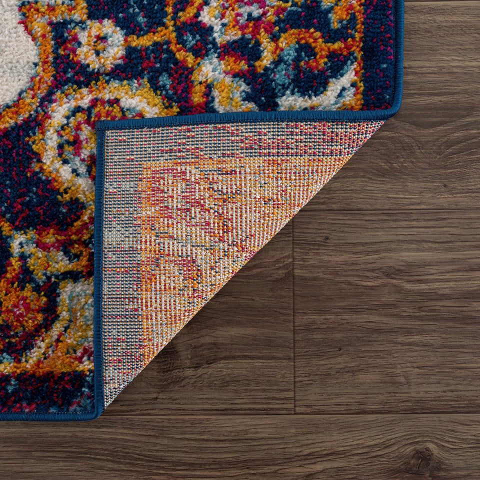 Istanbul Orange Area Rug - Clearance