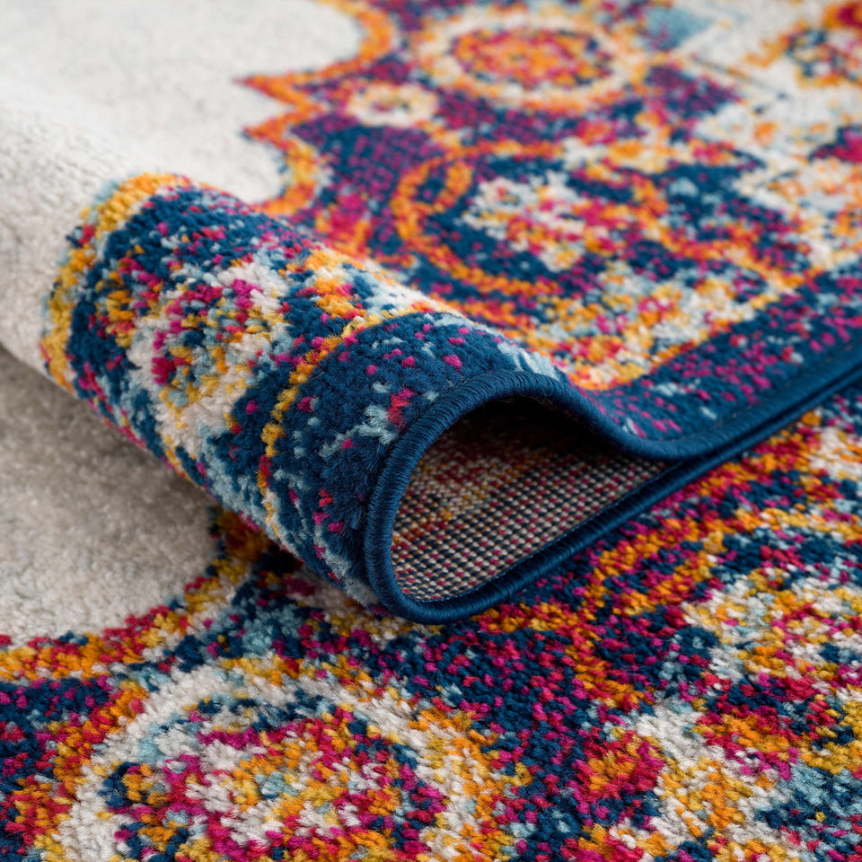 Istanbul Orange Area Rug - Clearance