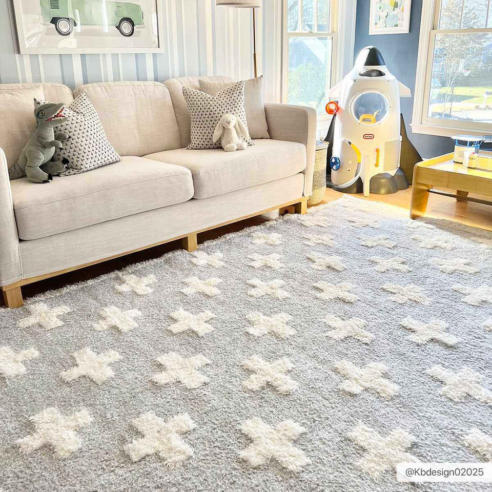 Satu Blue Area Rug