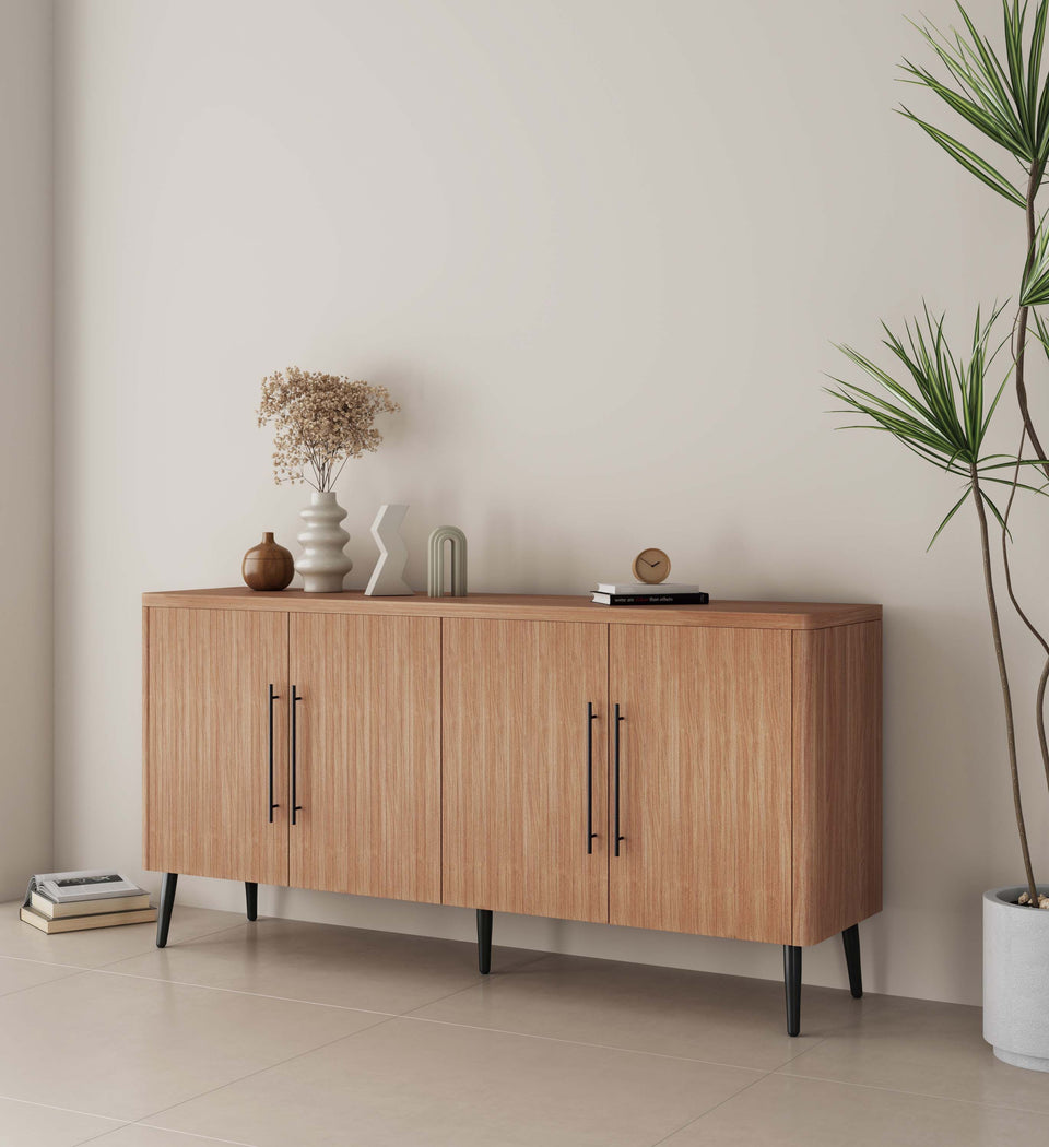 Jodie 65" Fluted Sideboard