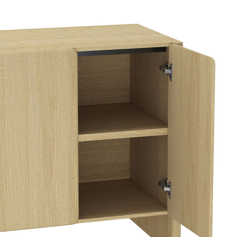 Linda 60" Sideboard in Natural Oak