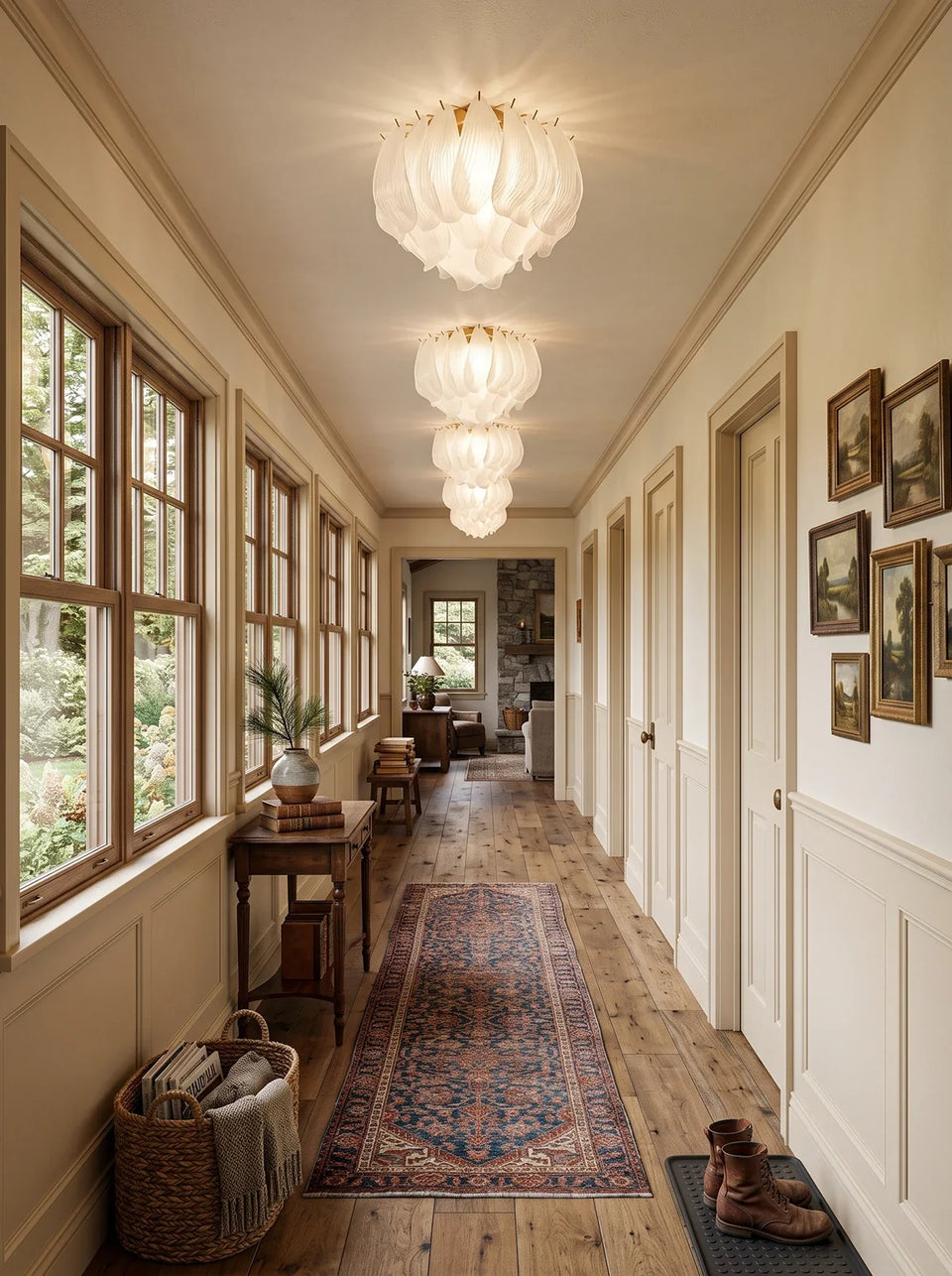 ceiling light - back view