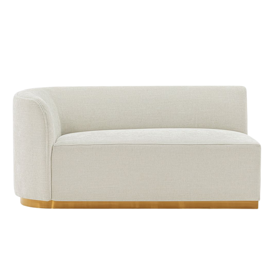 Daria 132" Chenille Sectional