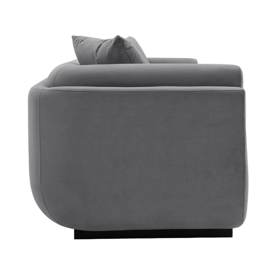 Edmonda 91" Velvet Sofa