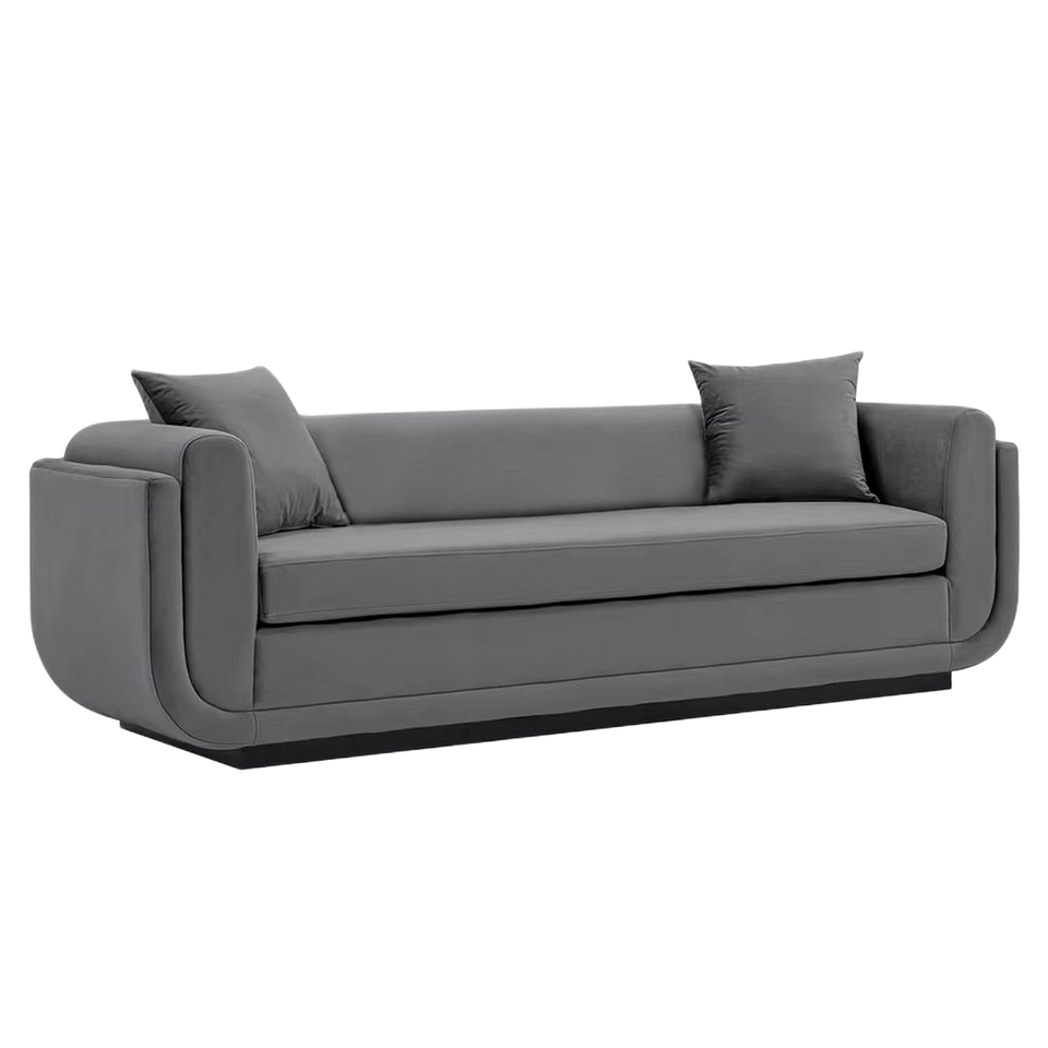 Edmonda 91" Velvet Sofa