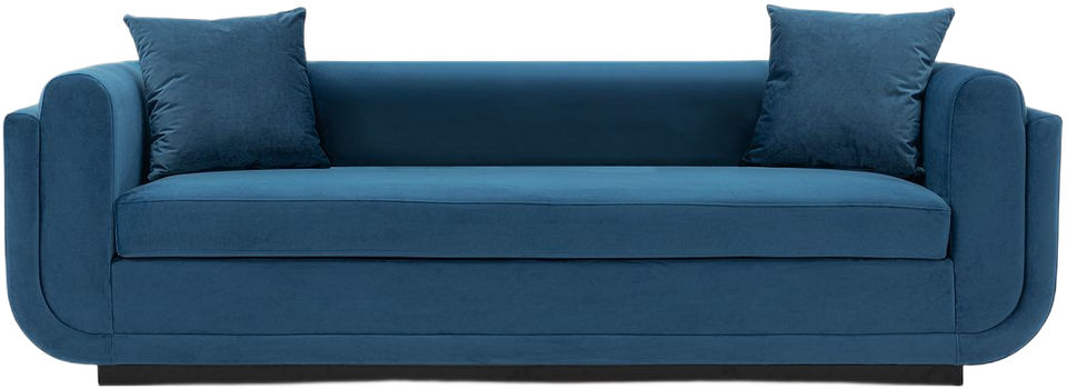 Edmonda 91" Velvet Sofa