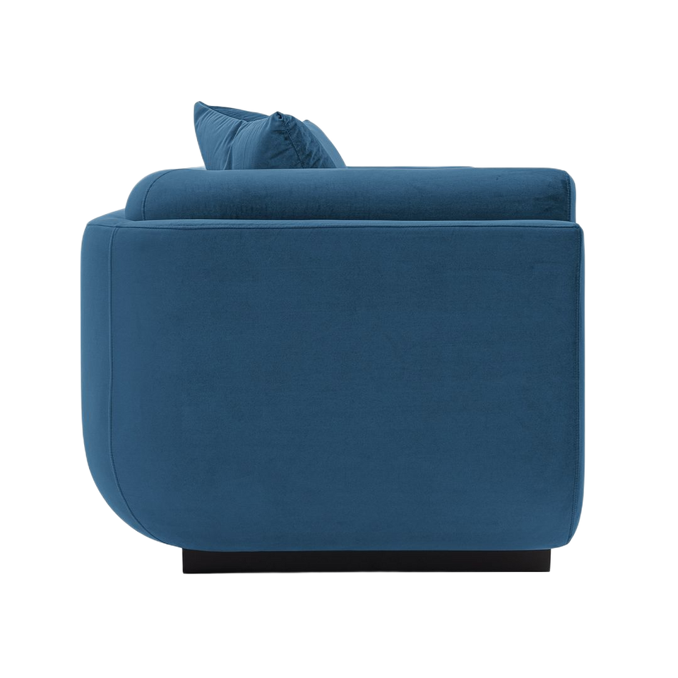 Edmonda 91" Velvet Sofa