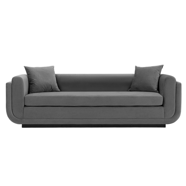 Edmonda 91" Velvet Sofa