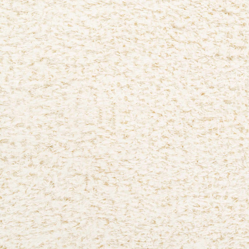 Siari Solid Cream Plush Rug
