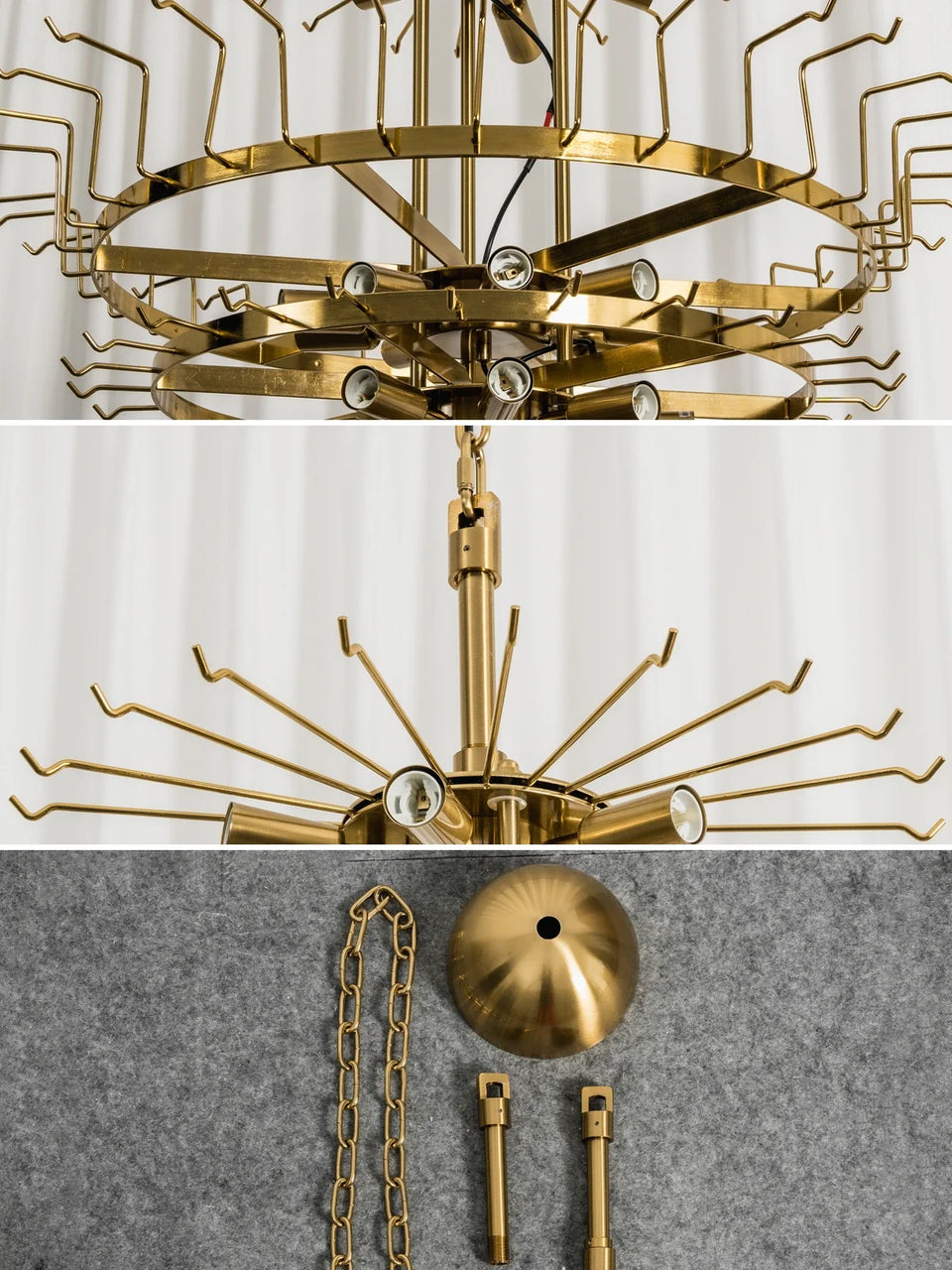 glass chandelier - additional view 15