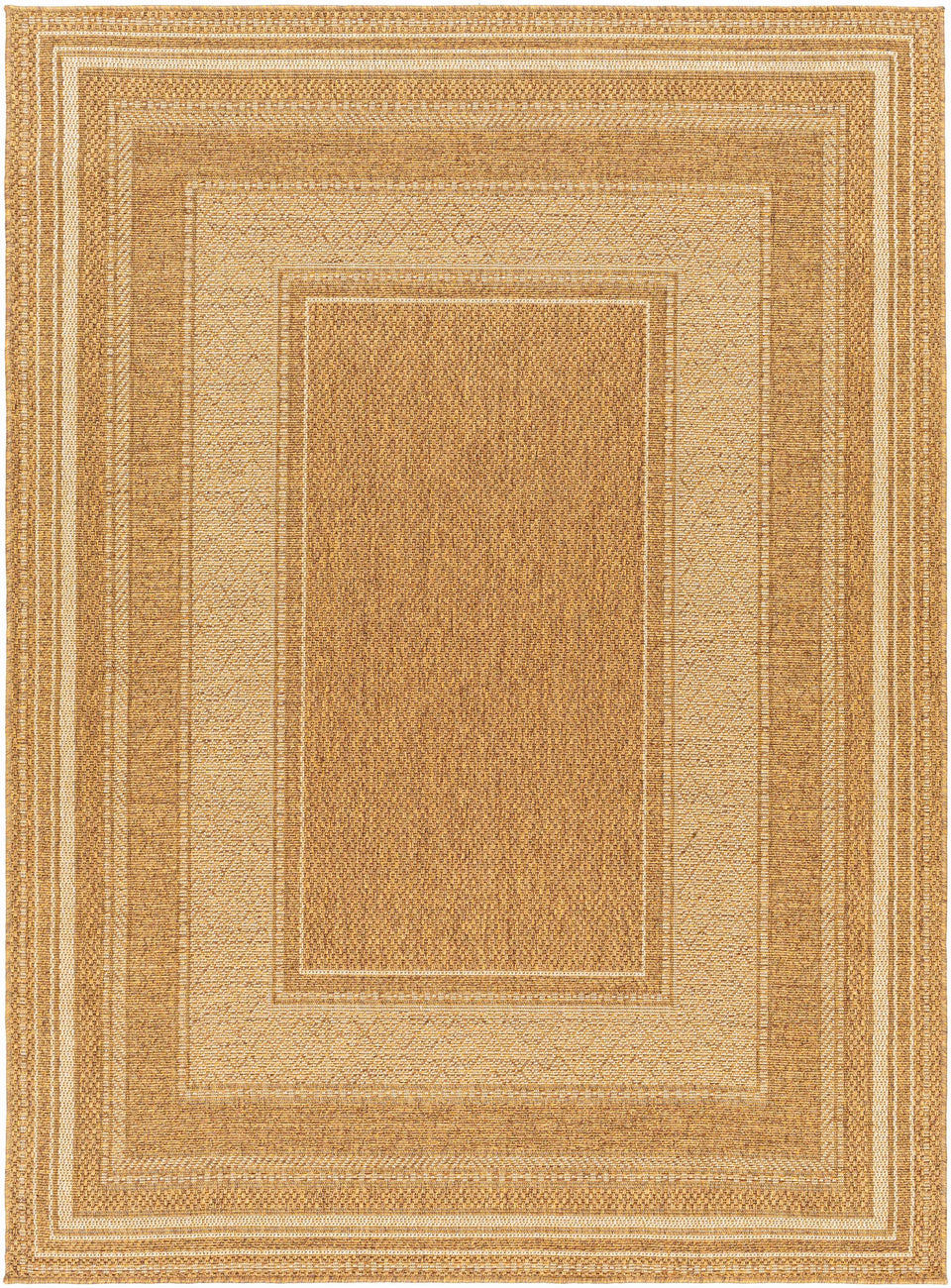 Chael Flatweave Faux Jute Outdoor Rug