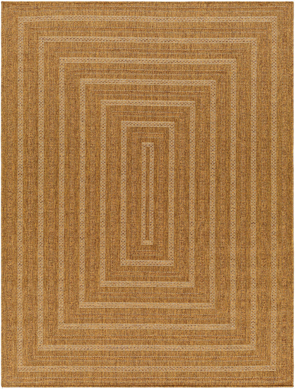 Dyami Flatweave Faux Jute Outdoor Rug