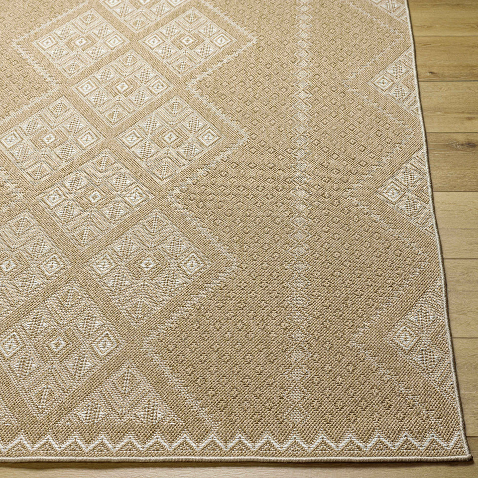 Olina Flatweave Faux Jute Outdoor Rug